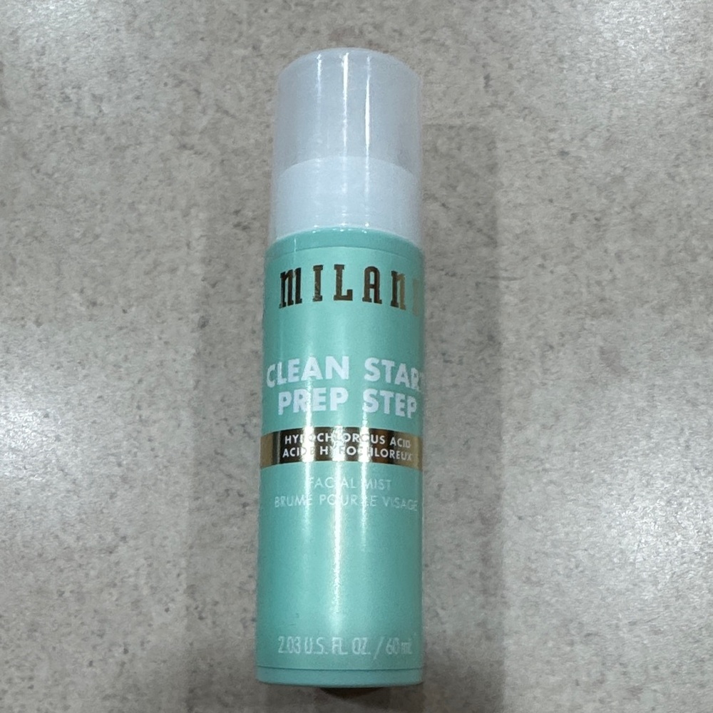 Milani Clean Start Prep Step Facial Mist - Mint